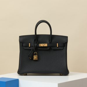 【In Stock】BIRKIN25 CK89 Black Togo Leather PHG