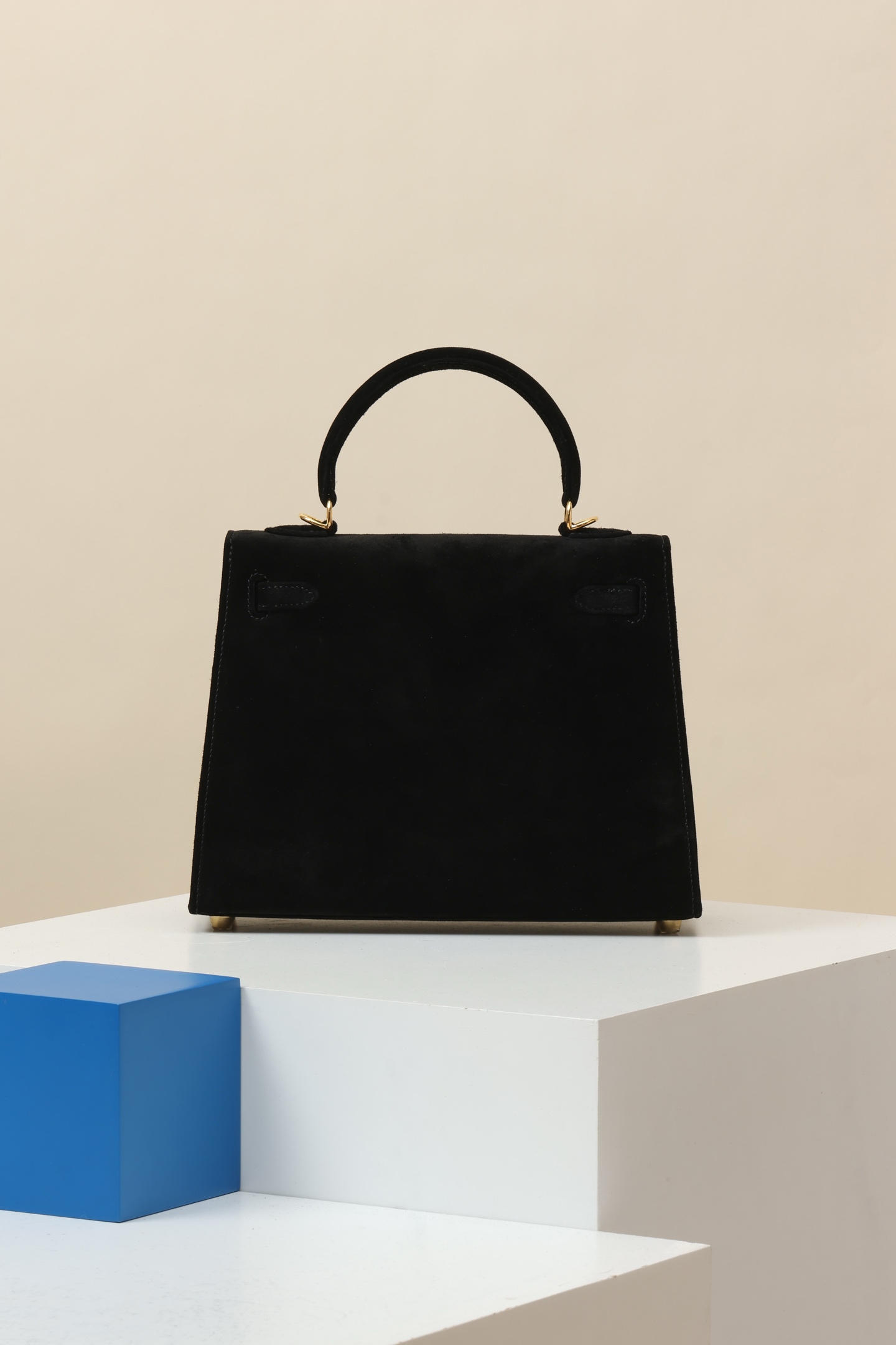 【 Special Order 】 Kelly25 CK89 black/Suede/PHG - 图片 4