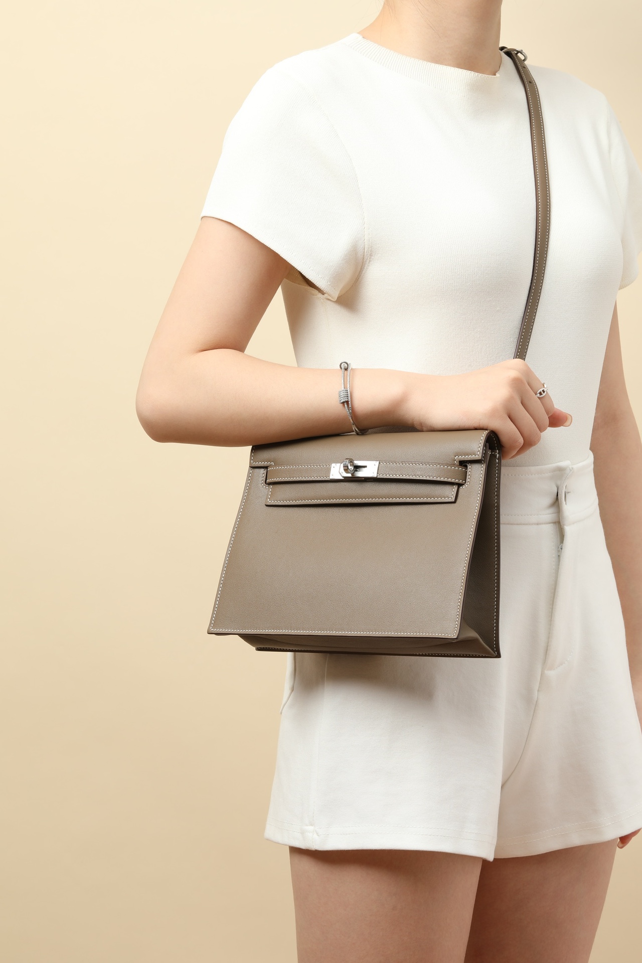 【 Special Order 】KellyDanse CK18 Elephant Grey/Swift Leather/PHW - 图片 9