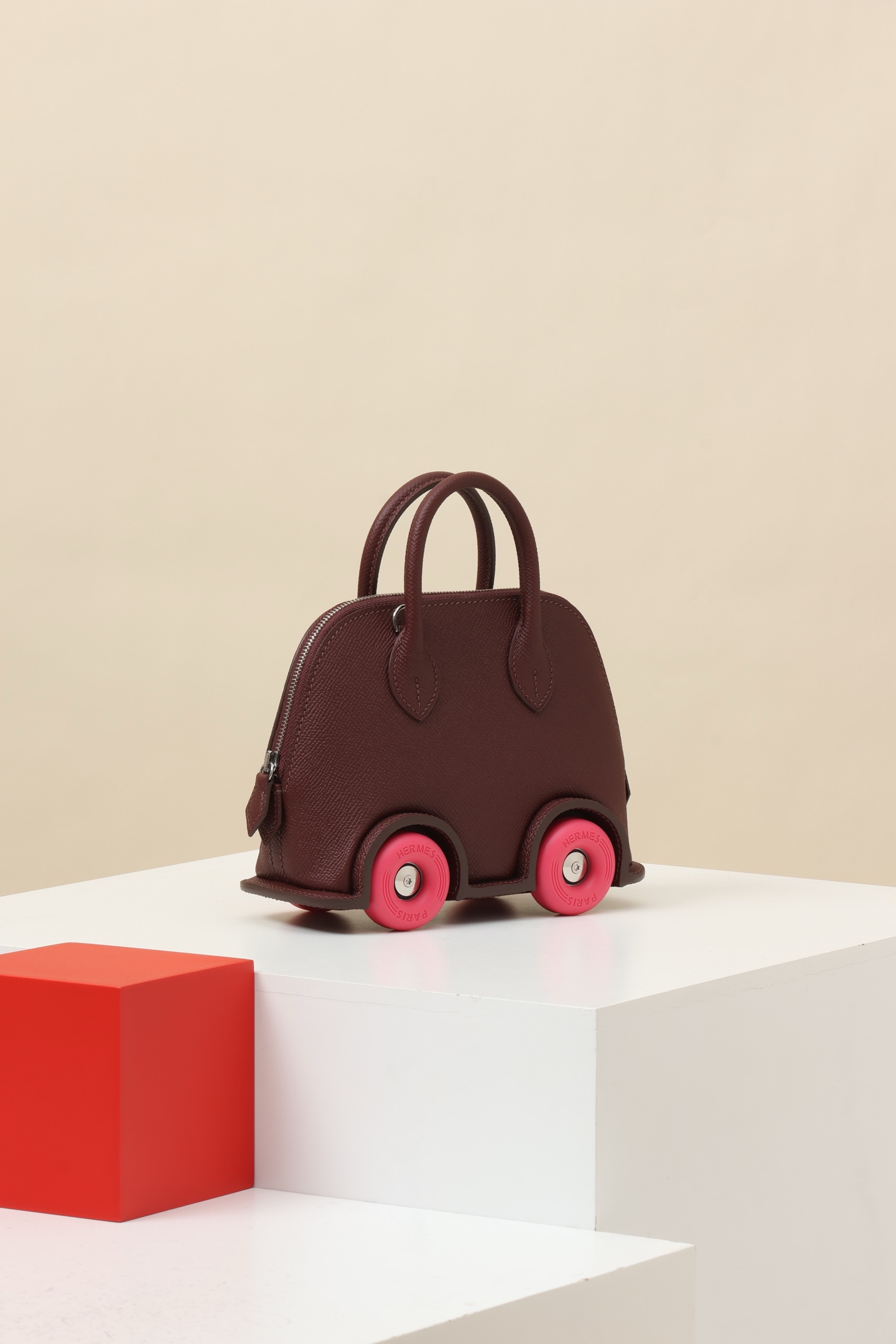 【 Special Order 】Bolide18 OG saddle red/Epsom leather/PHW - 图片 3