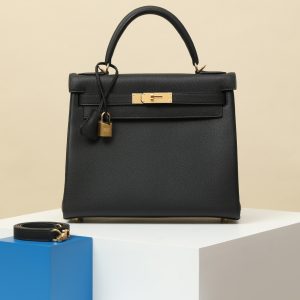 【 Special Order 】 Kelly28 CK89 Black/Togo Leather/PHG