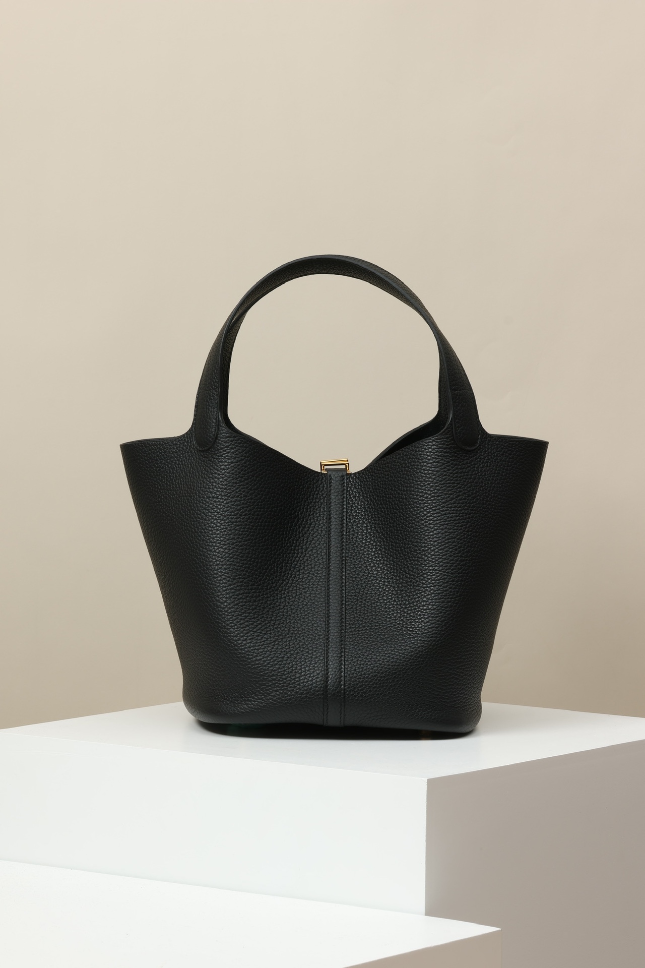 【 Special Order 】Picotin22 CK89 Black/TC Leather/PHG - 图片 4