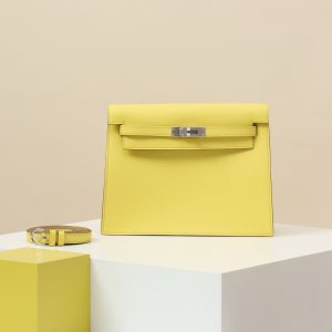 【 Special Order 】KellyDanse      9R Lemon Yellow/Evercolor Leather/PHW