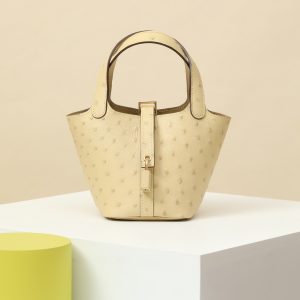 【 Special Order 】Picotin14   Y1 Fragrant Grass/Ostrich Skin/PHG