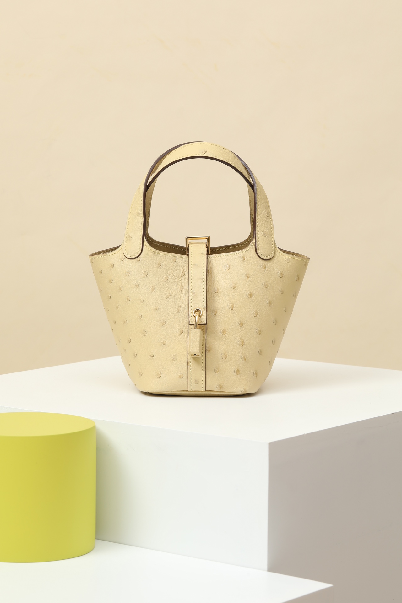 【 Special Order 】Picotin14 Y1 Fragrant Grass/Ostrich Skin/PHG