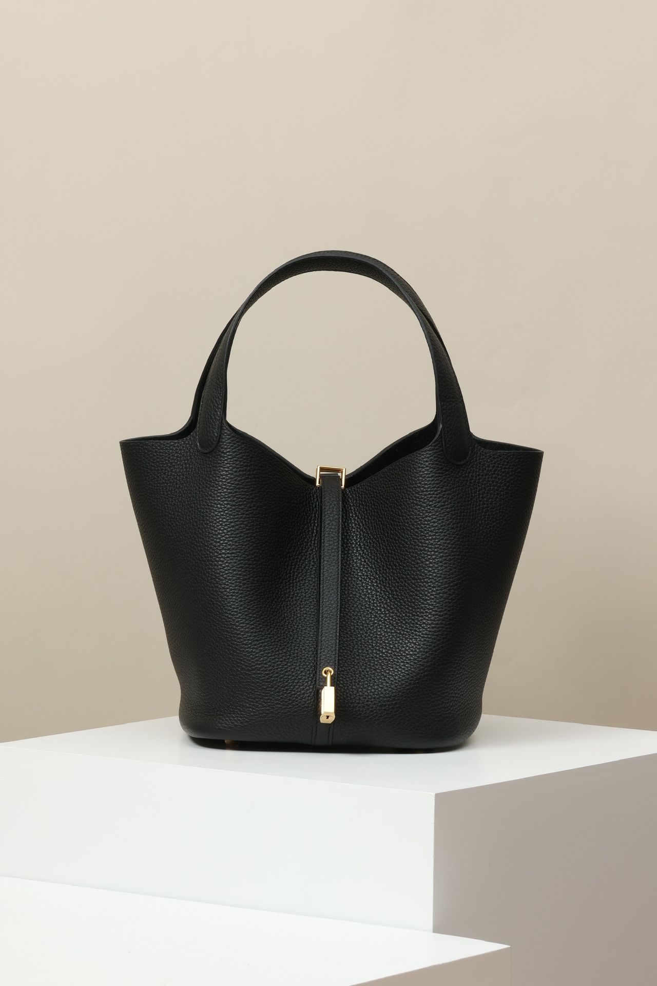 【 Special Order 】Picotin22 CK89 Black/TC Leather/PHG