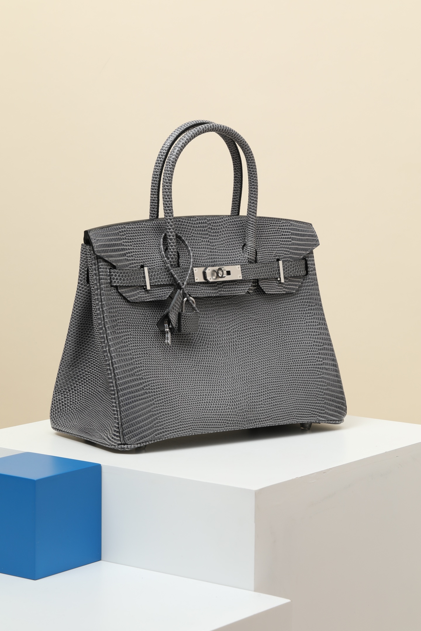 【special order 】 BIRKIN30 85 Dali Lime/Lizard Skin/PHW - 图片 3