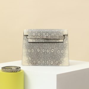 【 Special Order 】KellyDanse 1B original color/lizard skin/PHW (pressing two sticks)