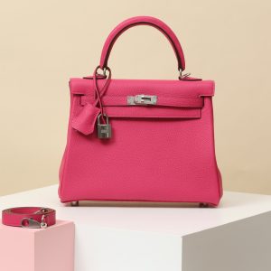 【 Special Order 】 Kelly25 E5 Candy Powder/Togo leather/PHW