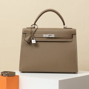 【 Special Order 】 Kelly32 CK18 Elephant Grey/Epsom Leather/PHW