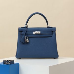 【 Special Order 】 Kelly25  P5 tie dye blue/Togo leather/PHW