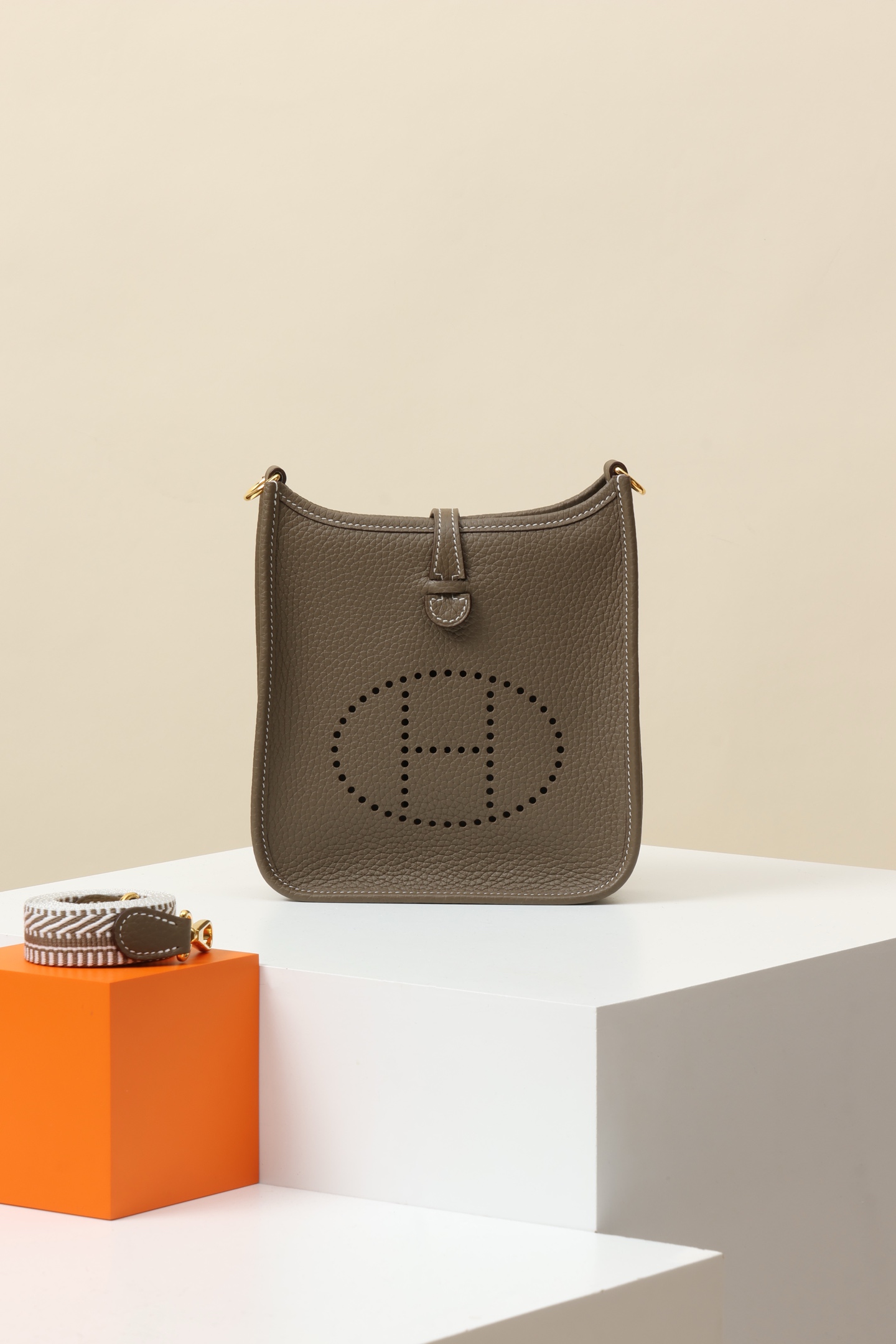 【 Special Order 】Evelyn16 CK18 Elephant Grey/TC Skin/PHG