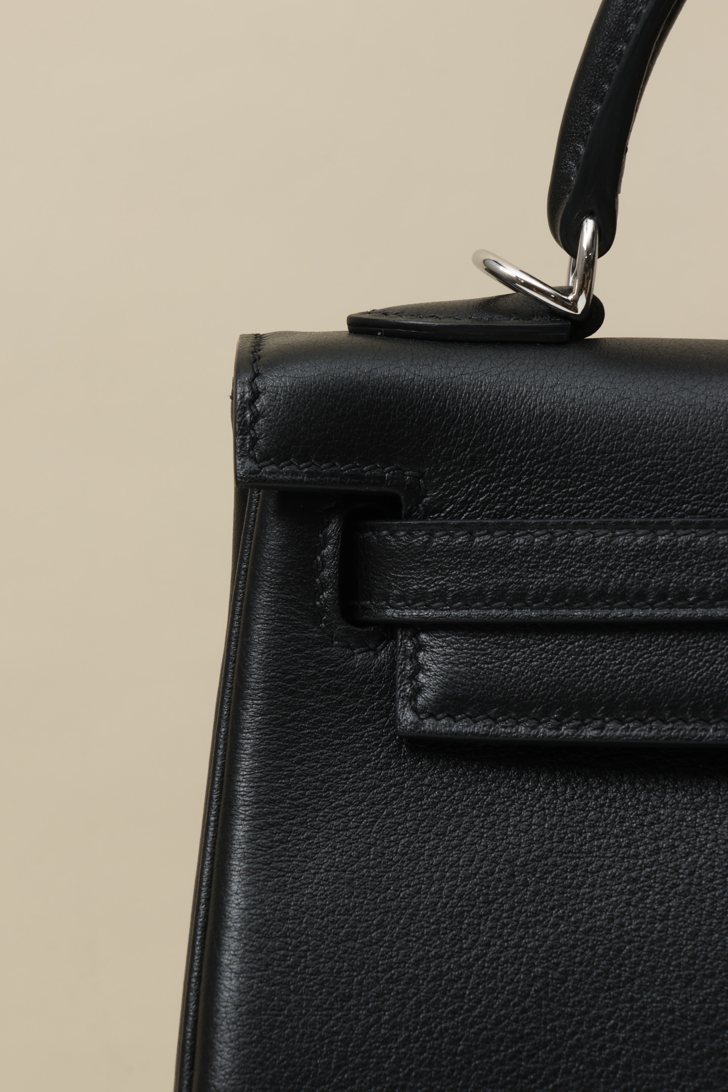 【 Special Order 】 Kelly25 CK89 Black/Swift Leather/PHW - 图片 5