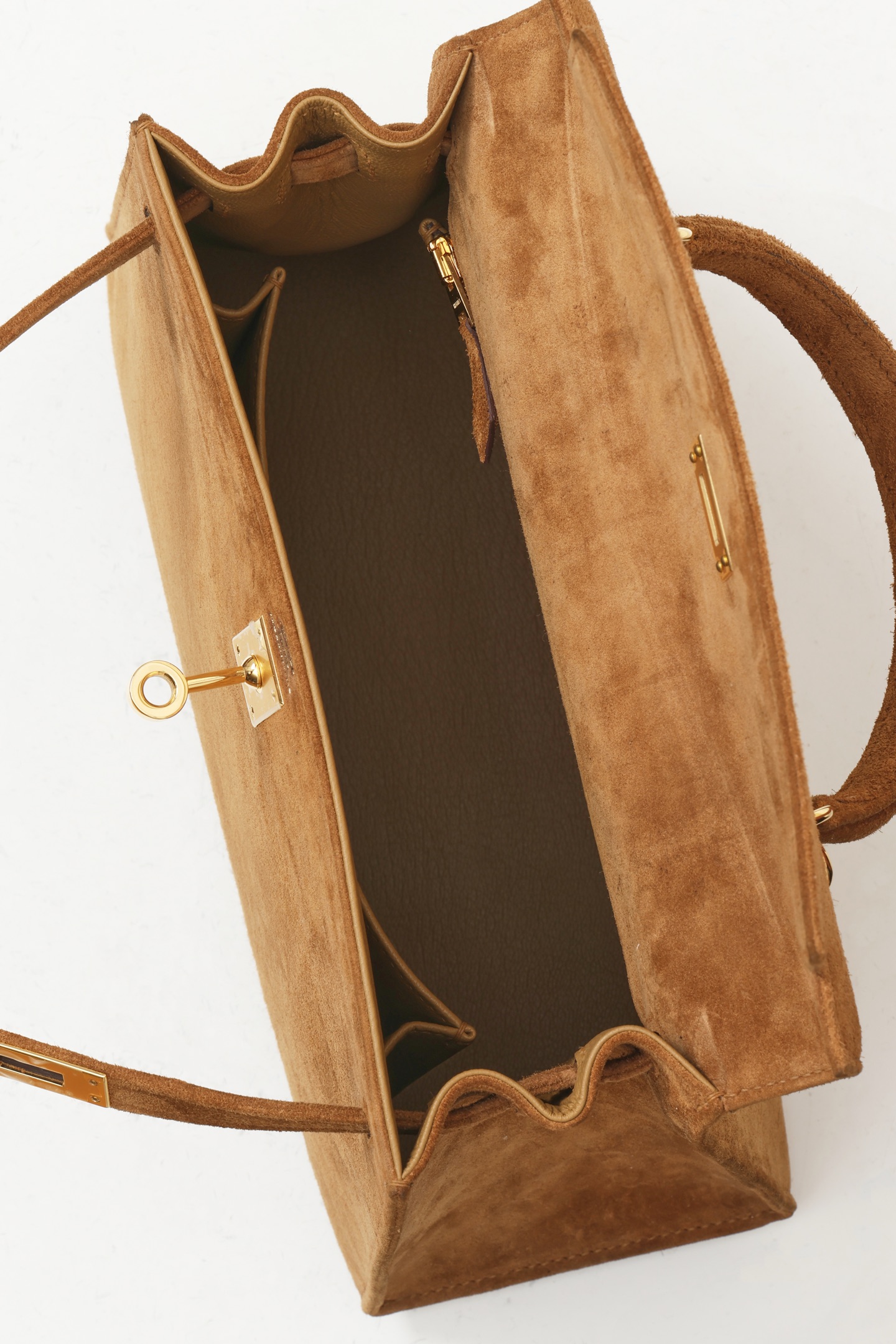 【 Special Order 】 Kelly25 Brown Brown/Suede/PHG - 图片 7