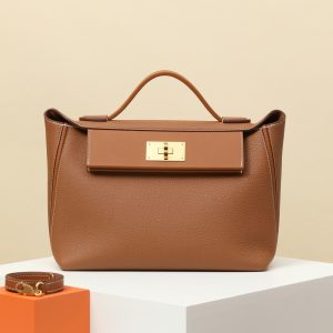 【 Special Order 】Kelly2424     CK37 Gold Brown/Logo/Swift Leather/PHG