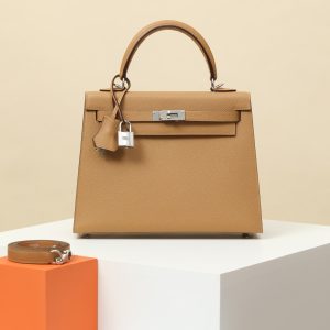 【 Special Order 】 Kelly25   4B Biscuit Color/ Epsom Leather/PHW