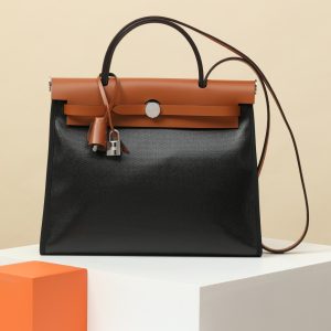 【 Special Order 】Herbag31       CK89 black/medium coffee/saddle/waterproof cloth/PHW