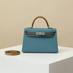 【 Special Order 】 KellyMini2  D2 New Cowboy Blue/2S Sesame/8F Tin Ash/Epsom Leather/PHW