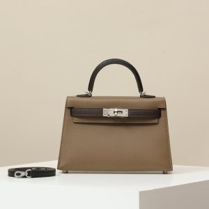 【 Special Order 】 KellyMini2  CK18 Elephant Grey/CK89 Black/4C Tree Skin Color/Epsom Leather/PHW