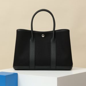 【 Special Order 】Garden30    CK89 Black/Egonda Leather/Canvas/PHW