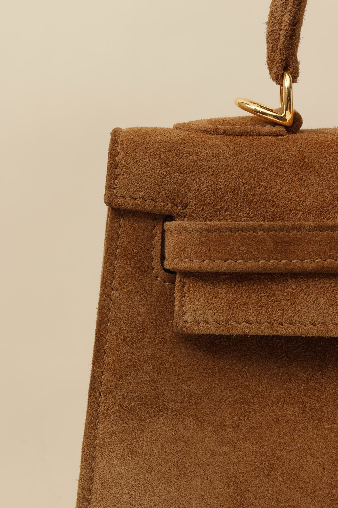 【 Special Order 】 Kelly25 Brown Brown/Suede/PHG - 图片 5