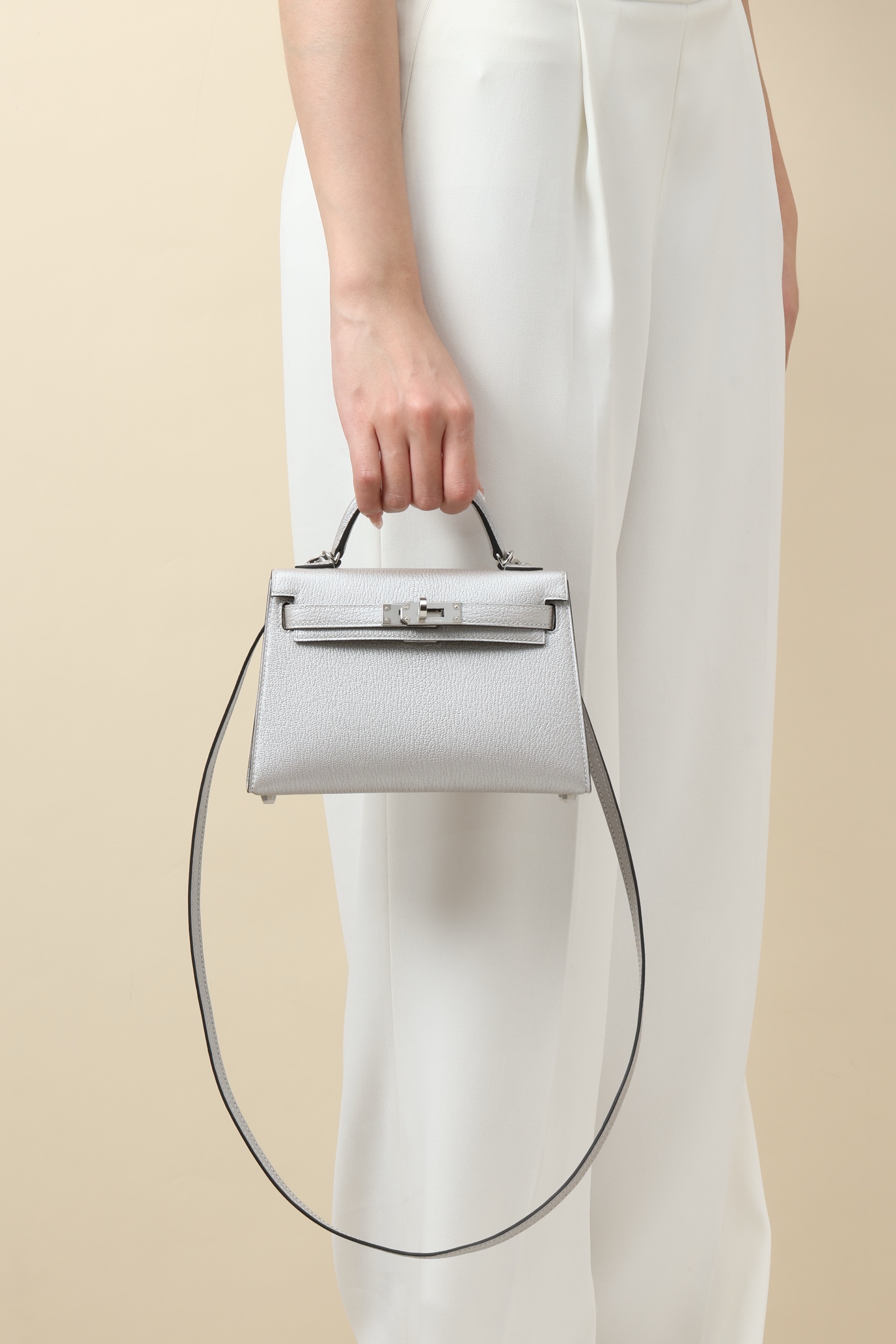 【 Special Order 】 KellyMini2 05 Olympic Silver/Sheepskin/PHW - 图片 10