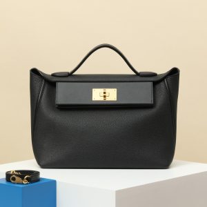 【 Special Order 】Kelly2424     CK89 Black/Logo/Swift Leather/PHG