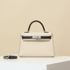 【 Special Order 】 KellyMini2  I2 Cream White/CK89 Black/Sheepskin/PHW