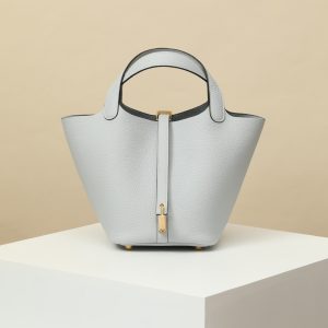 【 Special Order 】Picotin18  08 Holy Grail Blue/TC Leather/PHG