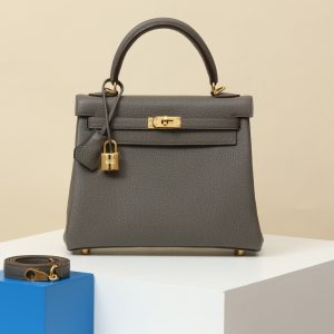 【 Special Order 】 Kelly25 8F tinware ash/Togo leather/PHG