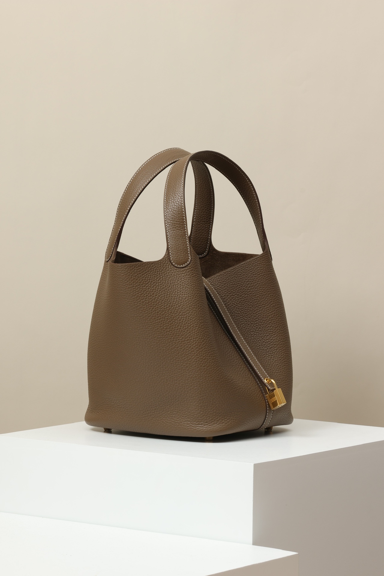 【 Special Order 】Picotin22 CK18 Elephant Grey/TC Leather/PHG - 图片 3