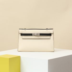 【 Special Order 】 KellyMini1  I2 Cream White/CK89 Black/Swift leather/PHW