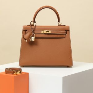 【 Special Order 】 Kelly25  CK37 Gold Brown/Epsom Skin/PHG