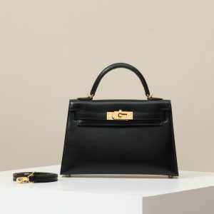 【 Special Order 】 KellyMini2   CK89 black/glossy Box leather/PHG