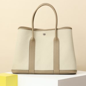 【 Special Order 】Garden30     8Q Marfa Mi/8L Glacier White/Egonda Leather/Canvas/PHW