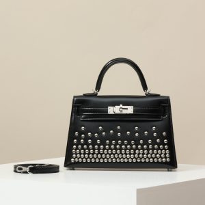 【 Special Order 】 KellyMini2  CK89 black/glossy Box leather/PHW