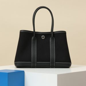 【 Special Order 】Garden23    CK89 Black/Egonda Leather/Canvas/PHW