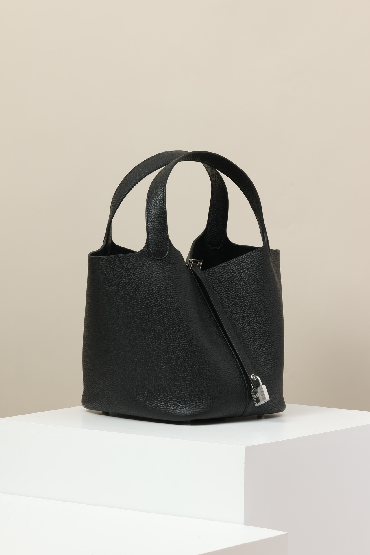 【 Special Order 】Picotin22 CK89 Black/TC Leather/PHW - 图片 3