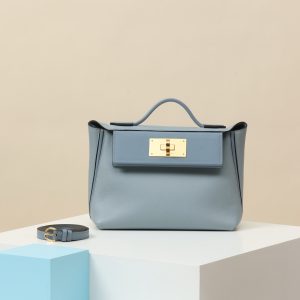 【 Special Order 】Kelly2424MINI   J7 Linen Blue/Evercolor Leather/Swift Leather/PHG