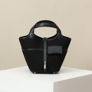 【 Special Order 】Picotin18   CK89 Black/Canvas/SWIFT Leather/PHW