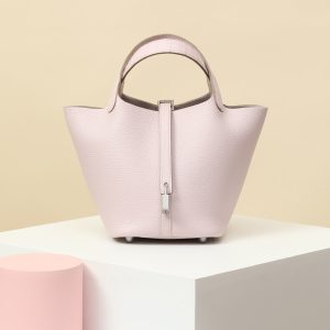 【 Special Order 】Picotin18   09 Dreamy Purple/TC Leather/Misty American Crocodile/PHW (Squeezing Mouth)