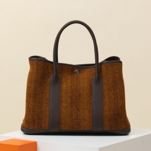 【 Special Order 】Garden30       0G saddle red/28 caramel brown/Negonda/canvas/PHW