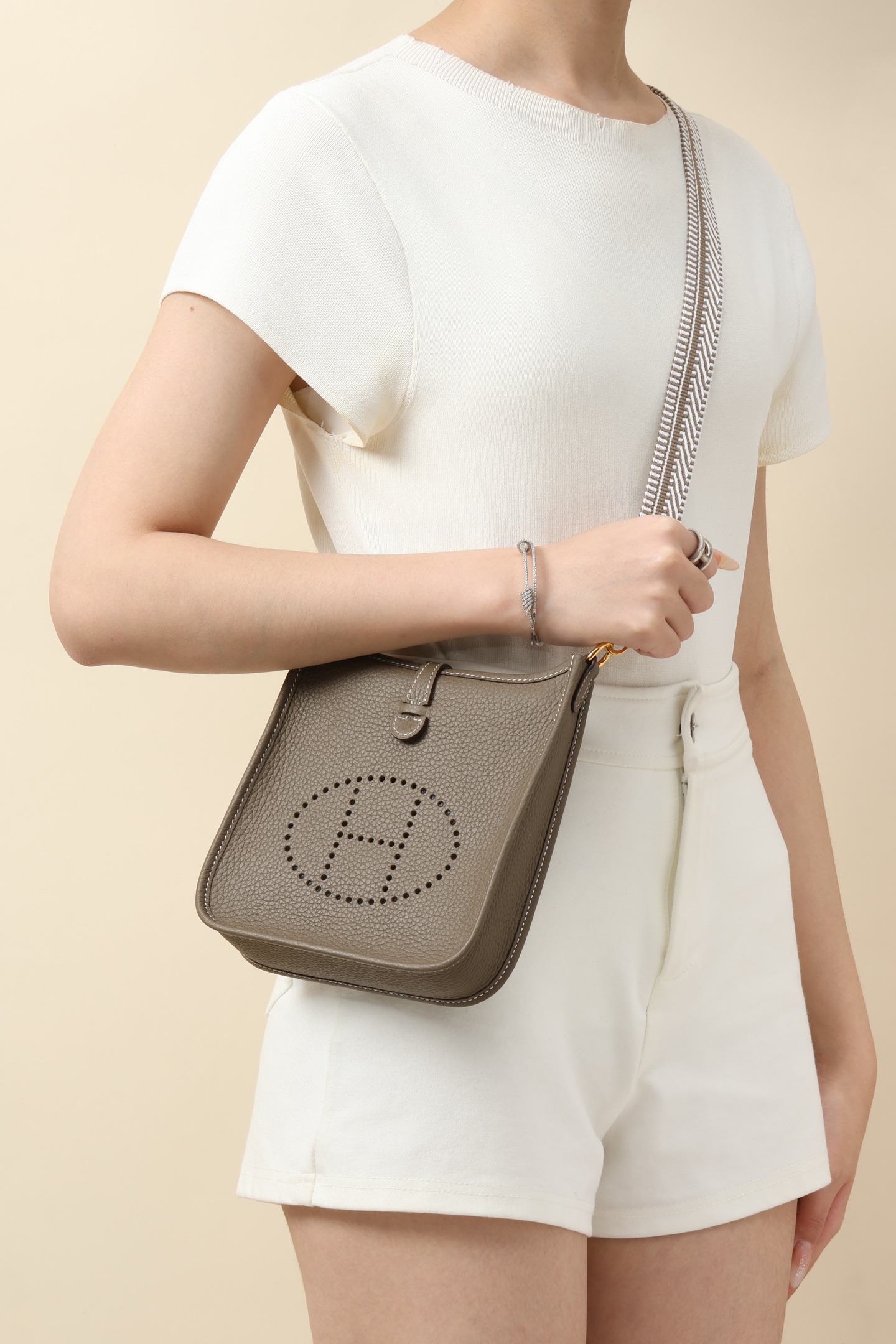 【 Special Order 】Evelyn16 CK18 Elephant Grey/TC Skin/PHG - 图片 10