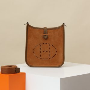 【 Special Order 】Evelyn16     3G chestnut color/CK37 gold brown/Lemence leather patchwork suede/PHW