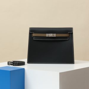 【 Special Order 】KellyDanse   CK89 Black/CK18 Elephant Grey/Swift Leather/PHW