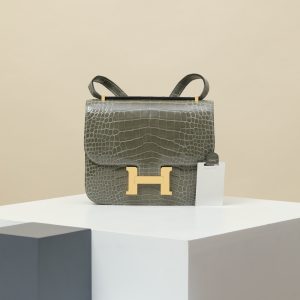 【 Special Order 】Constance19    81 spotted dove gray/shiny faced American crocodile/PHG