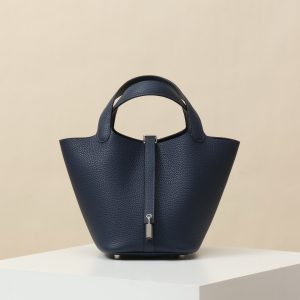 【 Special Order 】Picotin18   73 gemstone blue/TC leather/PHW