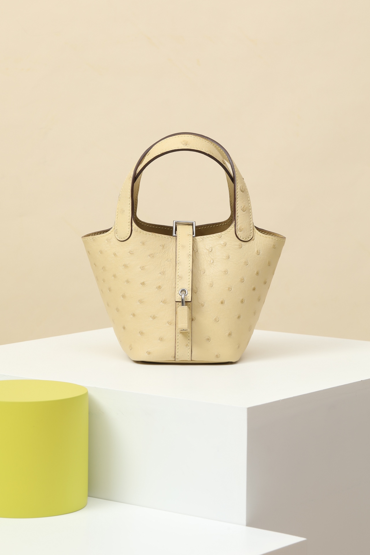 【 Special Order 】Picotin14 Y1 Fragrant Grass/Ostrich Skin/PHW