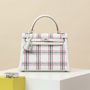 【 Special Order 】 Kelly25   01 Pure White/Swift Leather/PHW