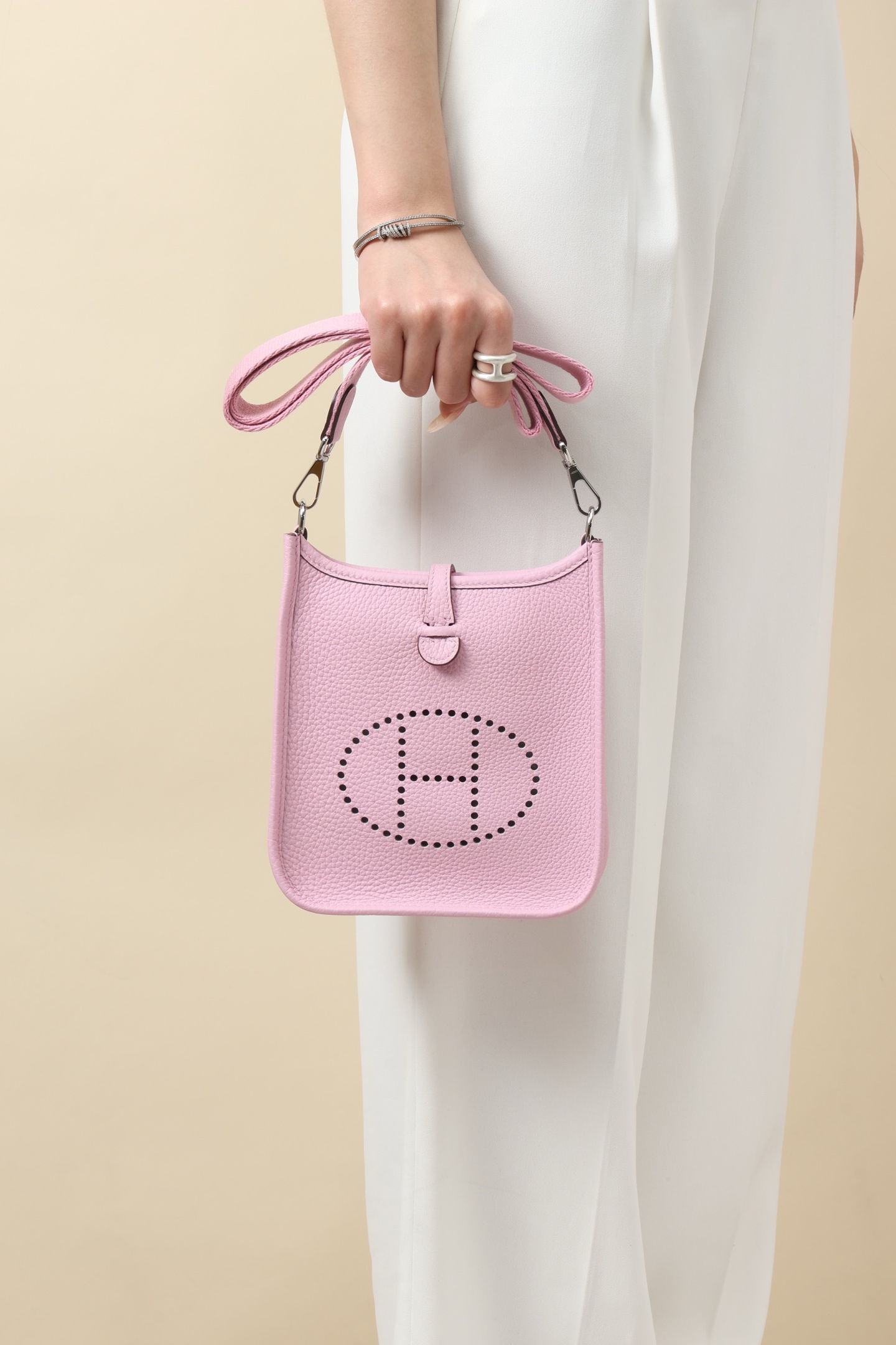 【 Special Order 】Evelyn16 X9 mallow purple/TC leather/PHW - 图片 9